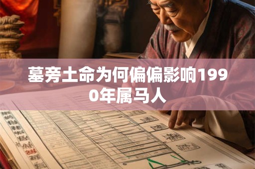墓旁土命为何偏偏影响1990年属马人