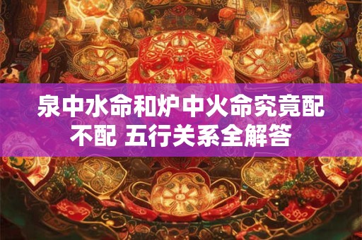 泉中水命和炉中火命究竟配不配 五行关系全解答