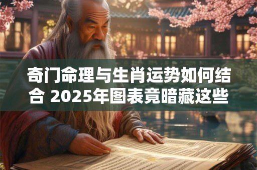 奇门命理与生肖运势如何结合 2025年图表竟暗藏这些秘密
