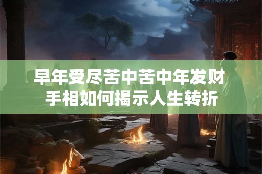 早年受尽苦中苦中年发财 手相如何揭示人生转折