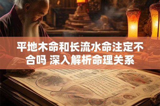平地木命和长流水命注定不合吗 深入解析命理关系