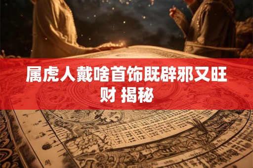 属虎人戴啥首饰既辟邪又旺财 揭秘