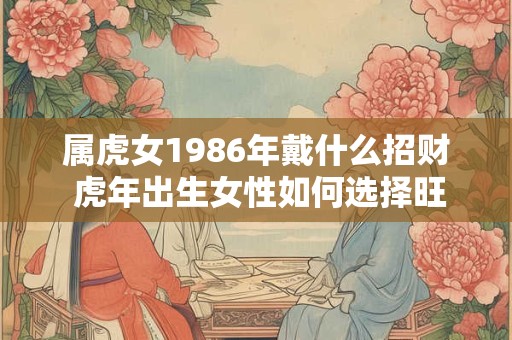 属虎女1986年戴什么招财 虎年出生女性如何选择旺运饰品