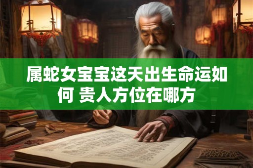 属蛇女宝宝这天出生命运如何 贵人方位在哪方