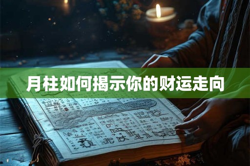 月柱如何揭示你的财运走向