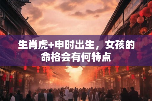 生肖虎+申时出生，女孩的命格会有何特点