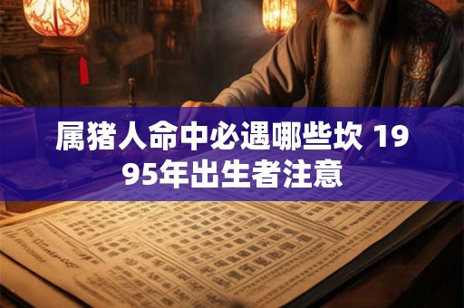 属猪人命中必遇哪些坎 1995年出生者注意