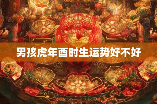 男孩虎年酉时生运势好不好