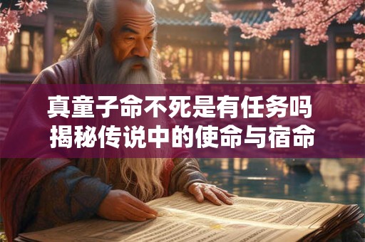 真童子命不死是有任务吗 揭秘传说中的使命与宿命