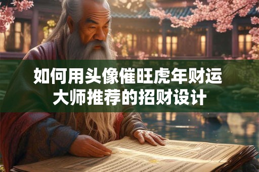 如何用头像催旺虎年财运 大师推荐的招财设计