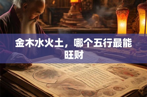 金木水火土，哪个五行最能旺财