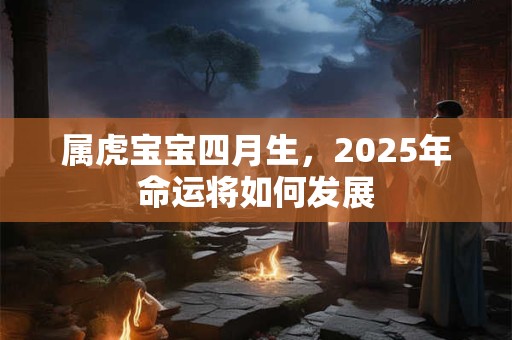 属虎宝宝四月生，2025年命运将如何发展