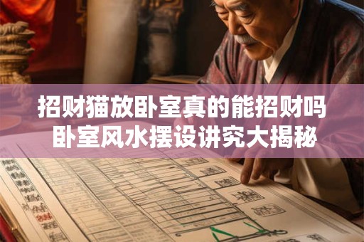 招财猫放卧室真的能招财吗 卧室风水摆设讲究大揭秘