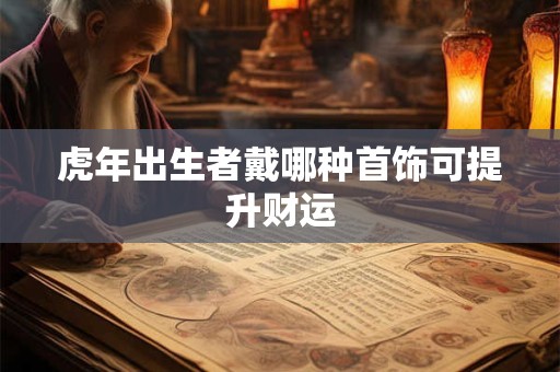 虎年出生者戴哪种首饰可提升财运