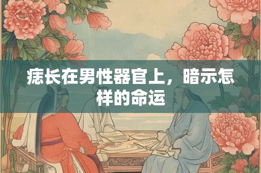 痣长在男性器官上，暗示怎样的命运