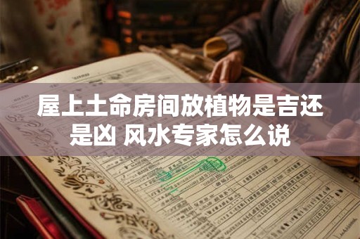 屋上土命房间放植物是吉还是凶 风水专家怎么说