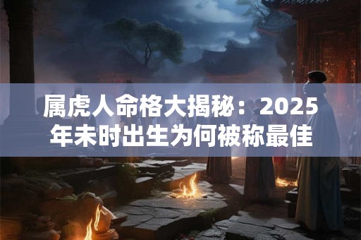 属虎人命格大揭秘：2025年未时出生为何被称最佳