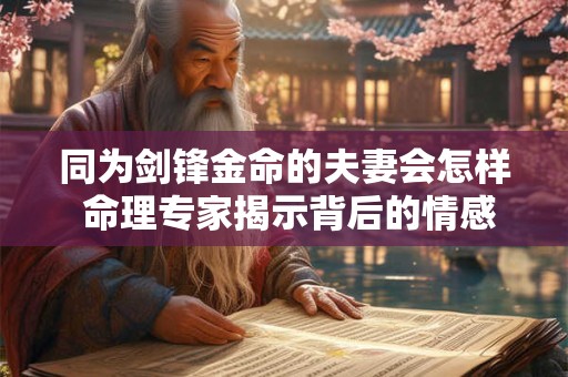 同为剑锋金命的夫妻会怎样 命理专家揭示背后的情感密码