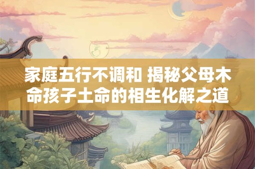 家庭五行不调和 揭秘父母木命孩子土命的相生化解之道
