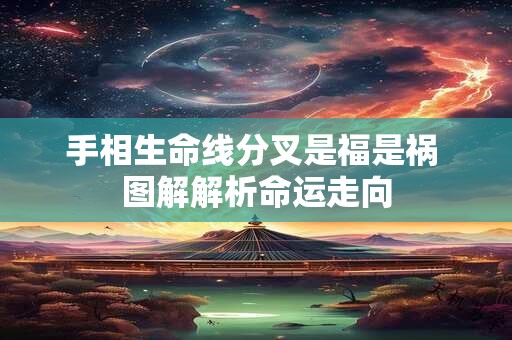 手相生命线分叉是福是祸 图解解析命运走向