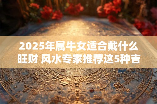 2025年属牛女适合戴什么旺财 风水专家推荐这5种吉祥物
