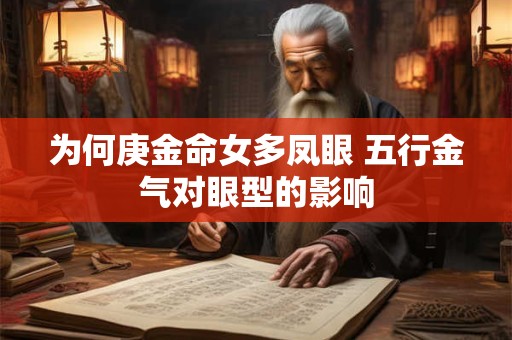 为何庚金命女多凤眼 五行金气对眼型的影响