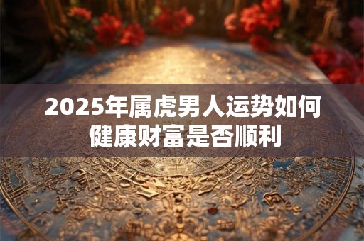2025年属虎男人运势如何 健康财富是否顺利