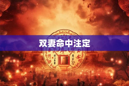 双妻命中注定