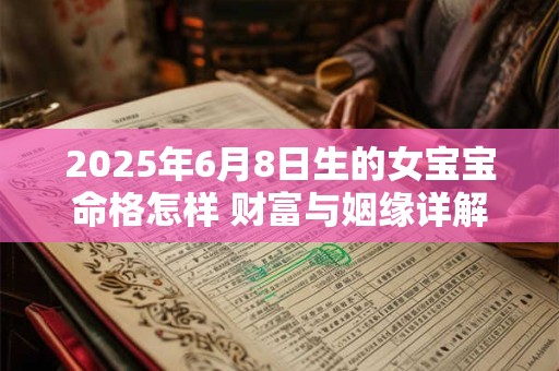 2026年6月8日生的女宝宝命格怎样 财富与姻缘详解 2026年6月8日生的女宝宝命格怎样 财富与姻缘详解