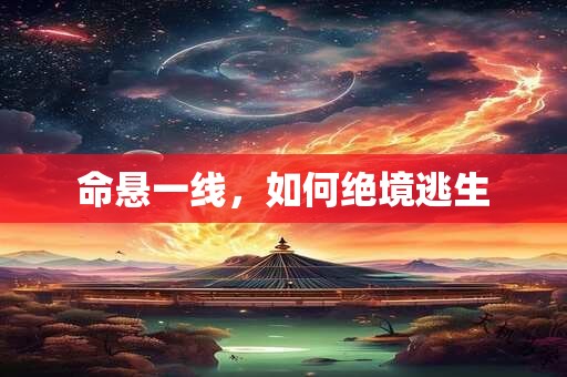 命悬一线，如何绝境逃生