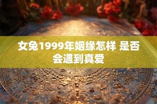 女兔1999年姻缘怎样 是否会遇到真爱