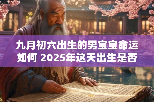 九月初六出生的男宝宝命运如何 2025年这天出生是否吉利
