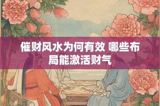 催财风水为何有效 哪些布局能激活财气
