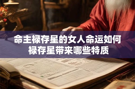 命主禄存星的女人命运如何 禄存星带来哪些特质