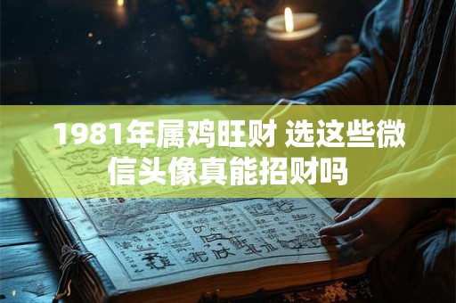 1981年属鸡旺财 选这些微信头像真能招财吗