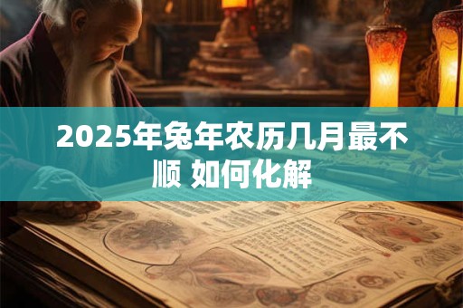 2025年兔年农历几月最不顺 如何化解