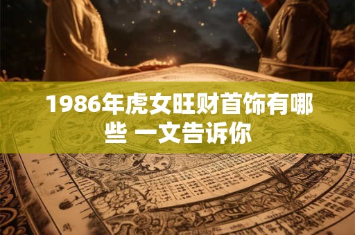 1986年虎女旺财首饰有哪些 一文告诉你