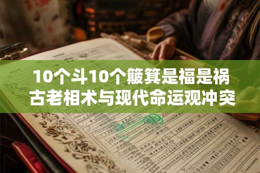 10个斗10个簸箕是福是祸 古老相术与现代命运观冲突吗