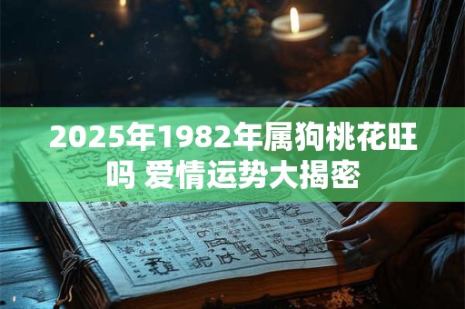 2025年1982年属狗桃花旺吗 爱情运势大揭密