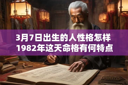 3月7日出生的人性格怎样 1982年这天命格有何特点
