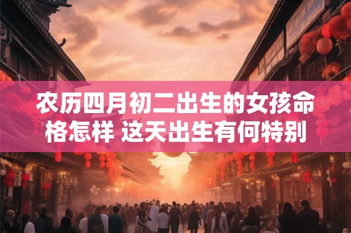 农历四月初二出生的女孩命格怎样 这天出生有何特别运势