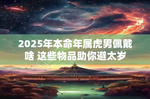 2025年本命年属虎男佩戴啥 这些物品助你避太岁
