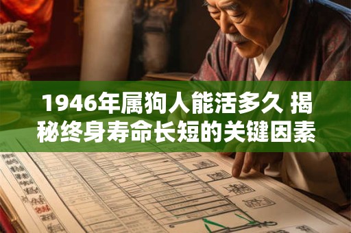 1946年属狗人能活多久 揭秘终身寿命长短的关键因素