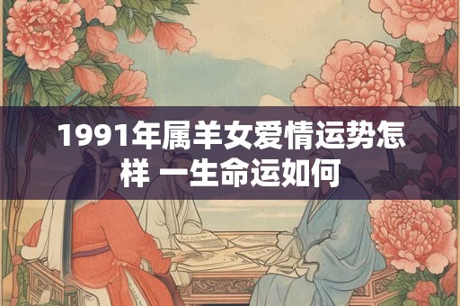 1991年属羊女爱情运势怎样 一生命运如何