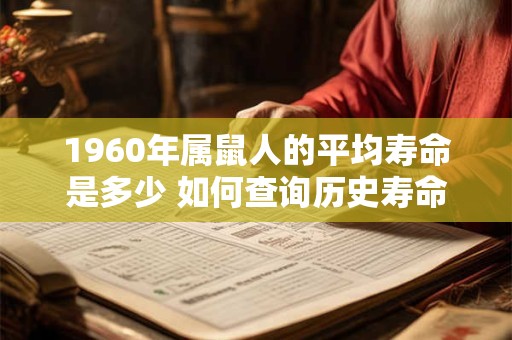 1960年属鼠人的平均寿命是多少 如何查询历史寿命数据