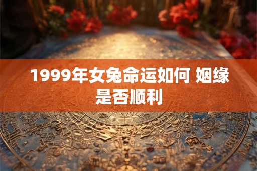 1999年女兔命运如何 姻缘是否顺利