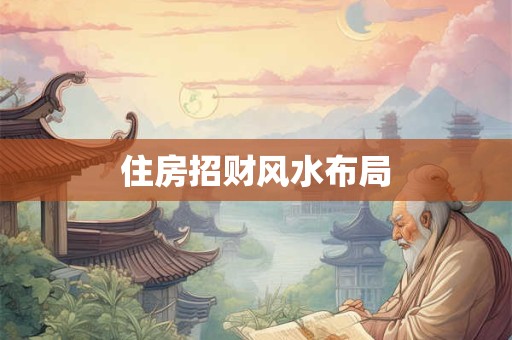 住房招财风水布局