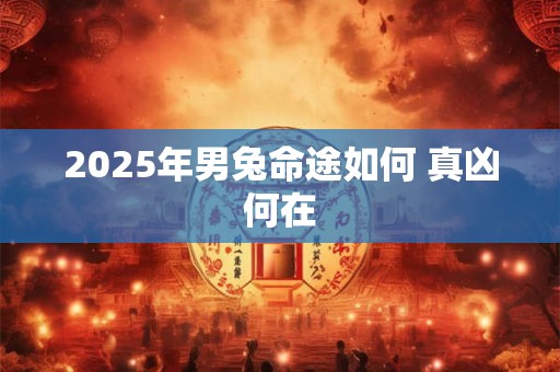 2025年男兔命途如何 真凶何在