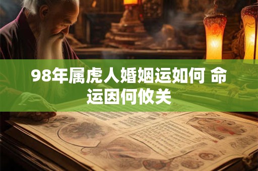 98年属虎人婚姻运如何 命运因何攸关