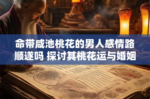 命带咸池桃花的男人感情路顺遂吗 探讨其桃花运与婚姻稳定性